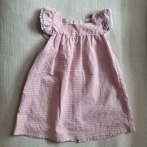 Lola Palacios Pink Gingham Dress, sz 2t